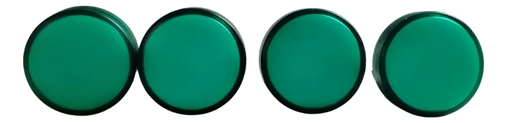 Telemecanique Zb4 Bv033 Boton Iluminador (4 Piezas) Verde
