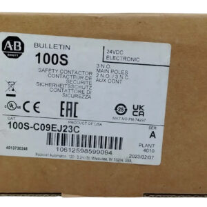 Allen Bradley 100s-c09ej23c Safety Contactor