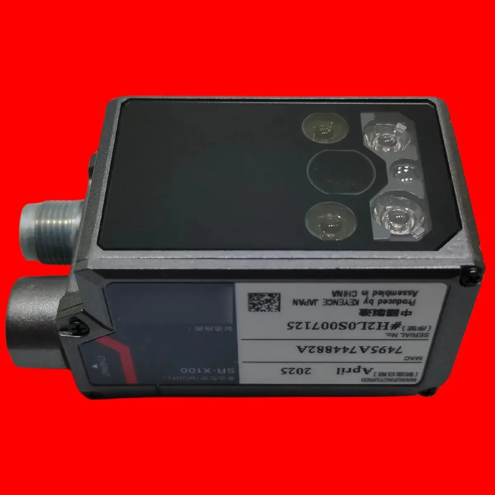 Sr-x100 Lector De Códigos Keyence Enfoque Automático Gris Oscuro Negro - Imagen 5