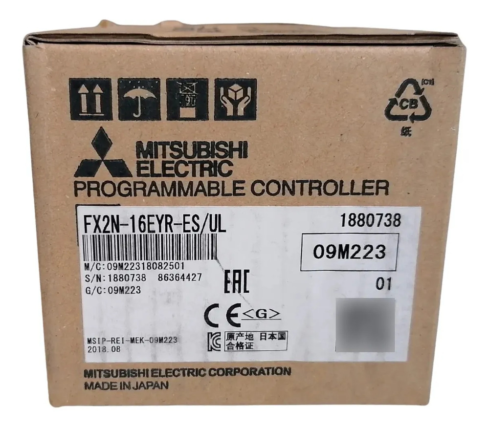 Mitsubishi Fx2n-16eyr-es/ul Programador