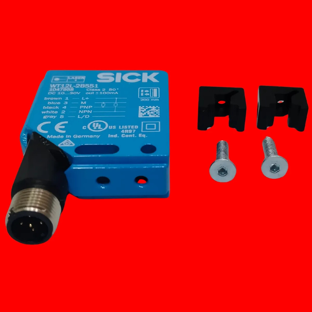 Sick Wt12l-2b551 Sensor Fotoeléctrico Láser De La Serie W12 - Imagen 3