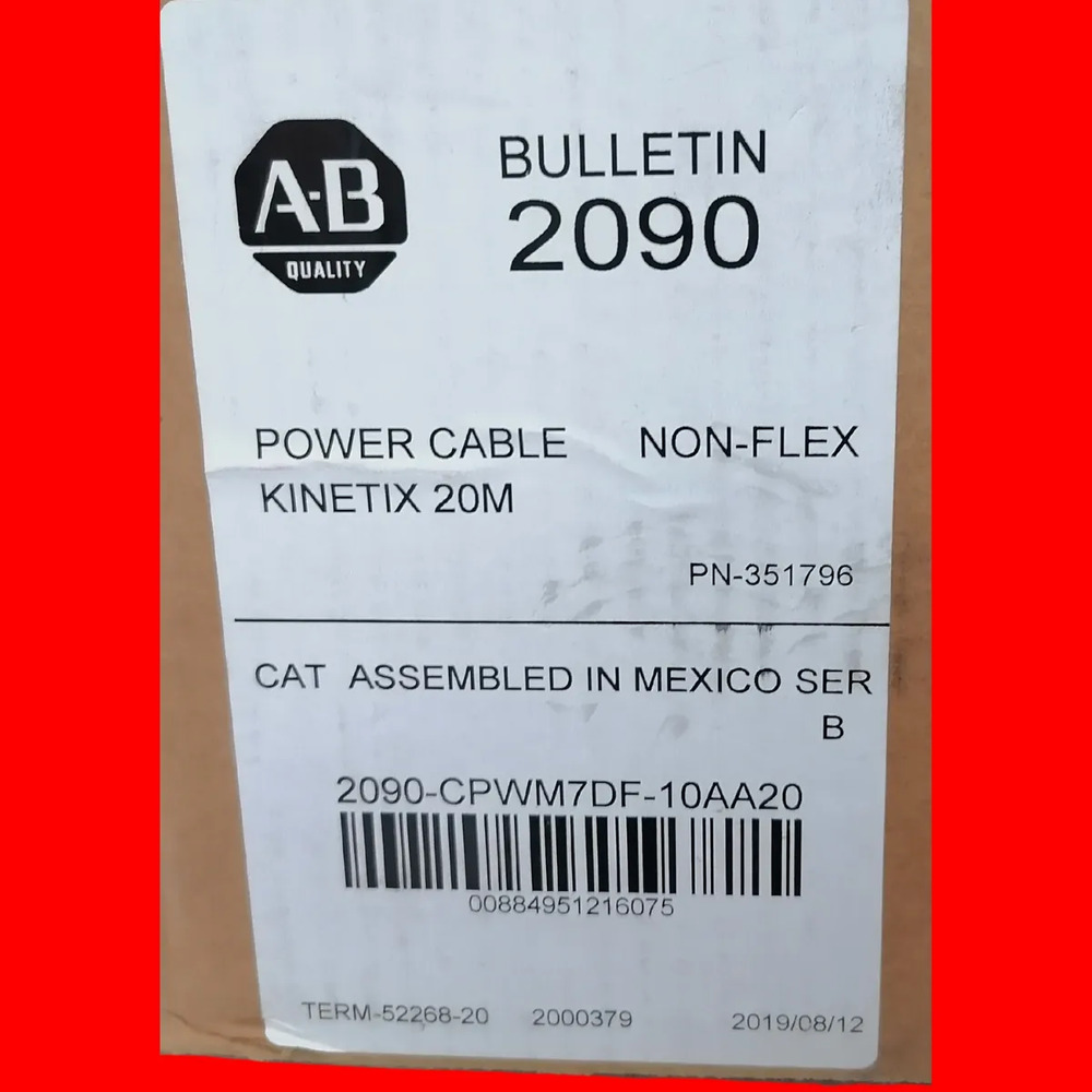 Allen Bradley 2090-cpwm7df-10aa20 Power Kinetix - Imagen 2