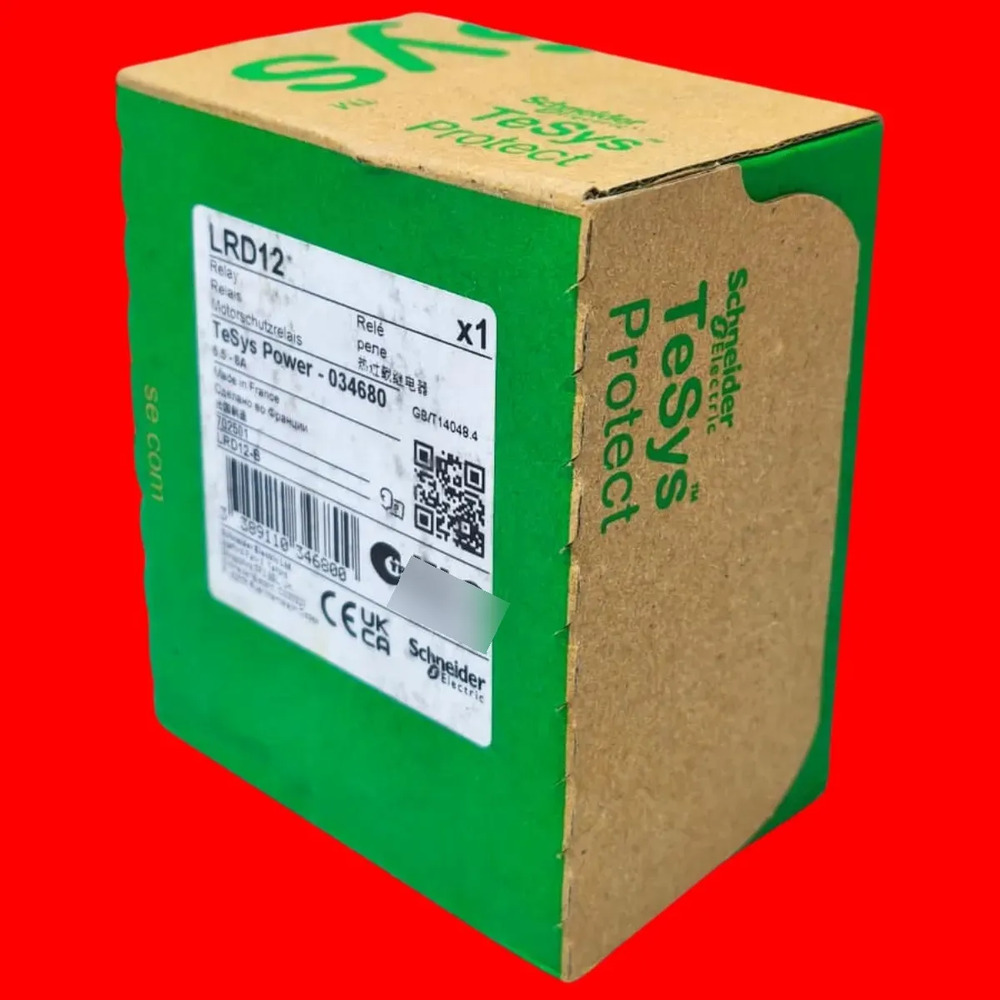 Schneider Lrd12 Relevador Sobrecarga 5.5-8.0a D09-d38 - Imagen 2
