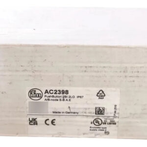 Ifm As-interface Illuminated Pushbutton Module Ac2398 Blanco
