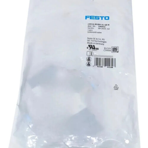 Festo 196912 Cpe14-m1bh-5l-qs-8 Solenoid Valve 24vdc
