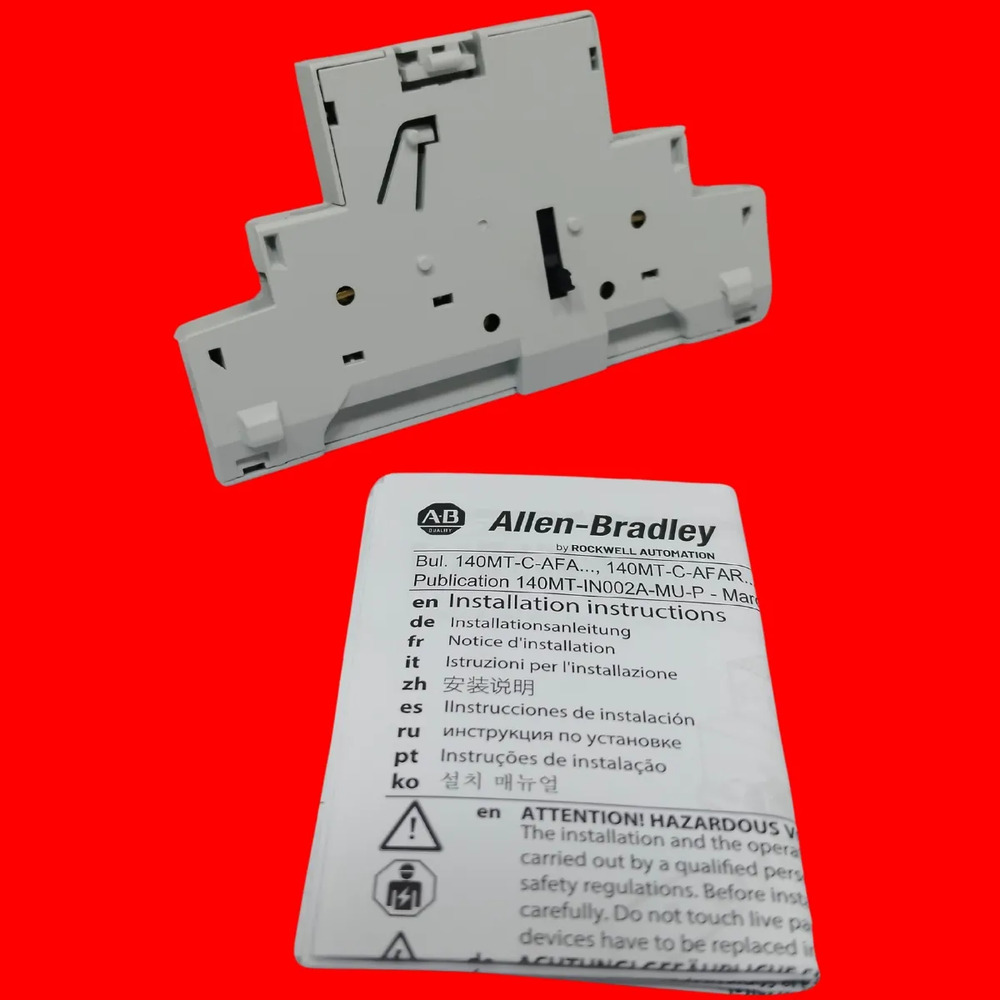 Allen Bradley 140mt-c-asa11 Contacto Auxiliar Gris - Imagen 2