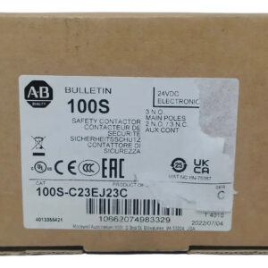 Allen Bradley 100s-c23ej23c Safety Contactor