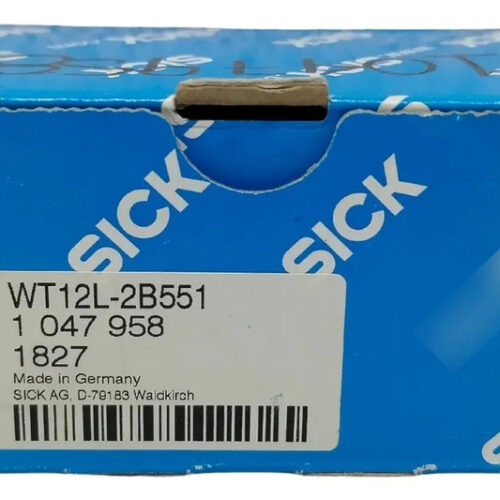 Sick Wt12l-2b551 Sensor Fotoeléctrico Láser De La Serie W12