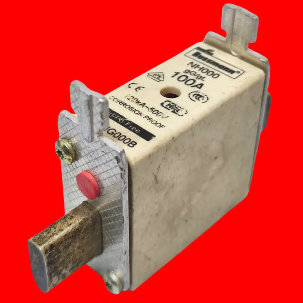 Bussmann Nh000 Fusible Tipo Cuchilla 100a - Imagen 2