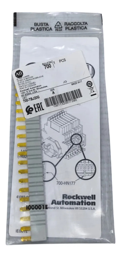Allen-bradley 700-tbj20g Lote De 10 Piezas