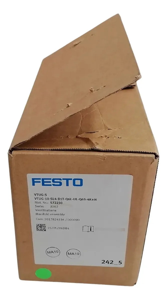 Festo Vtug-10-sl4-b1t-q6l-ul-q6s-4k-h Manifold 572230
