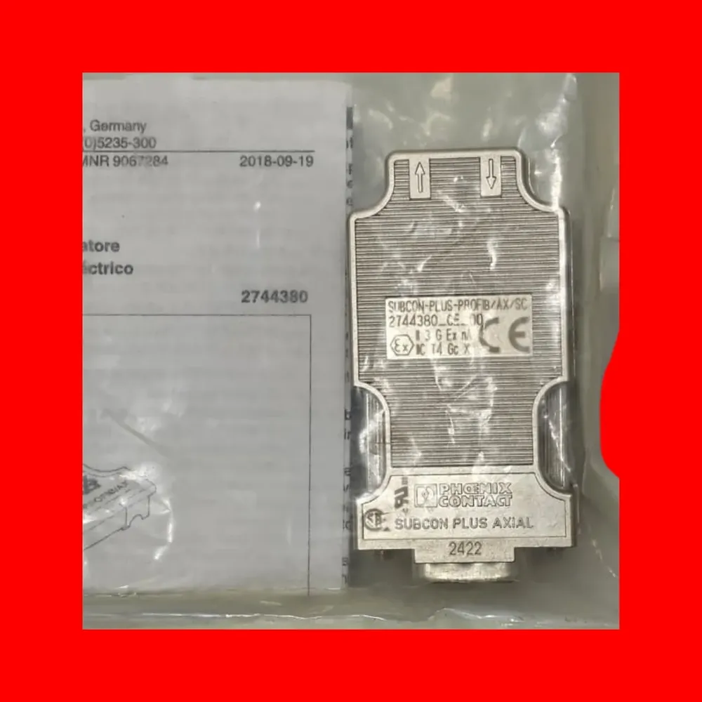 2744380 Phoenix Contact Conector Profibus Db9 12mb Metal - Imagen 2