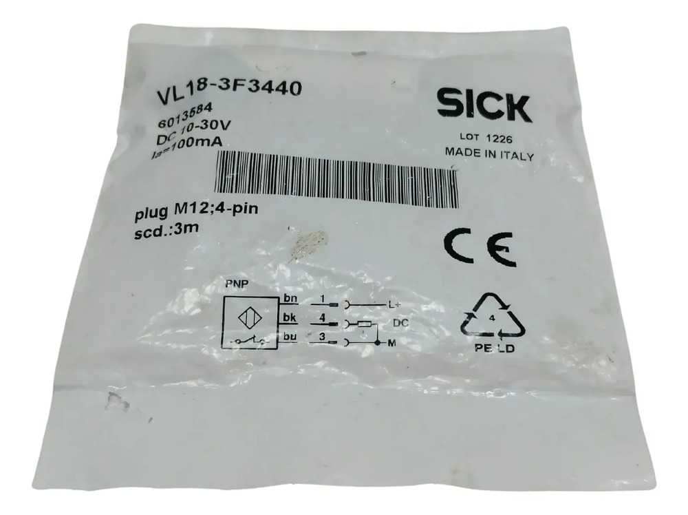 Sick Vl18-3f3440 Fotocontrol