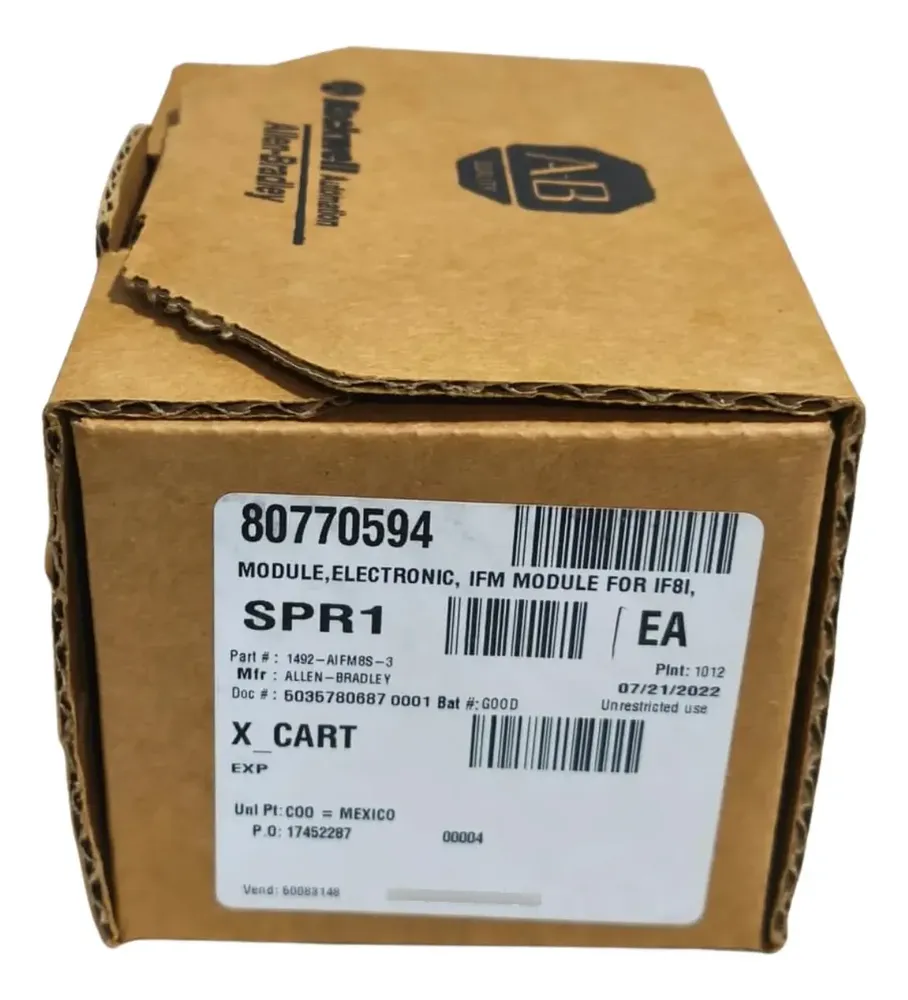 Allen Bradley 1492-aifm8s-3 Analog Interface Module