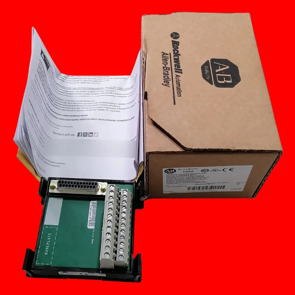 Allen Bradley 1492-aifm6s-3 Analog Modulo - Imagen 2