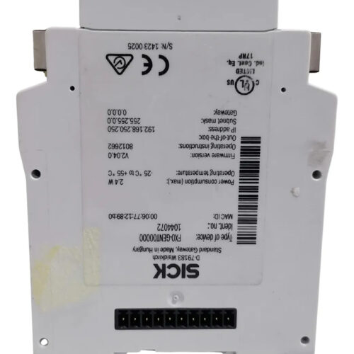 Sick Fx0-gent00000 Relevador Safety 1044072