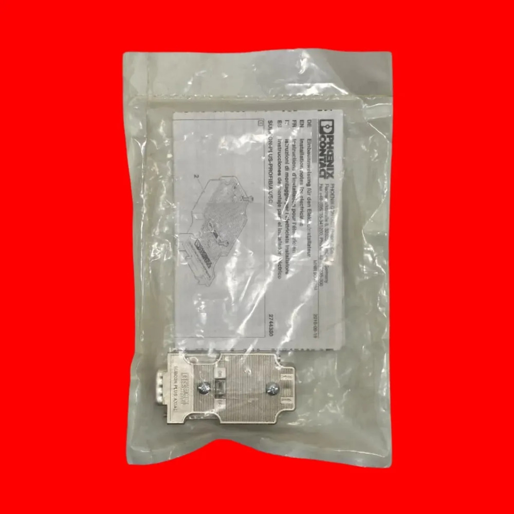 2744380 Phoenix Contact Conector Profibus Db9 12mb Metal - Imagen 4