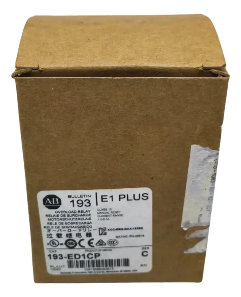 193-ed1cp Allen-bradley Relevador Sobrecarga