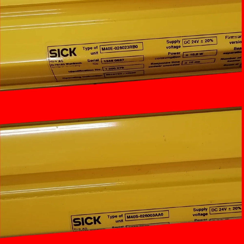 Sick M40s-026003aa0/m40e-026023rb0 Sensor De Cortina - Imagen 7