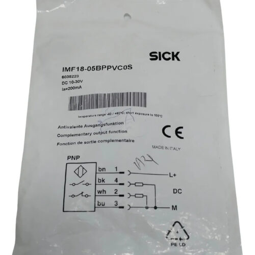 Sick Imf18-05bppvc0s Sensor De Proximidad