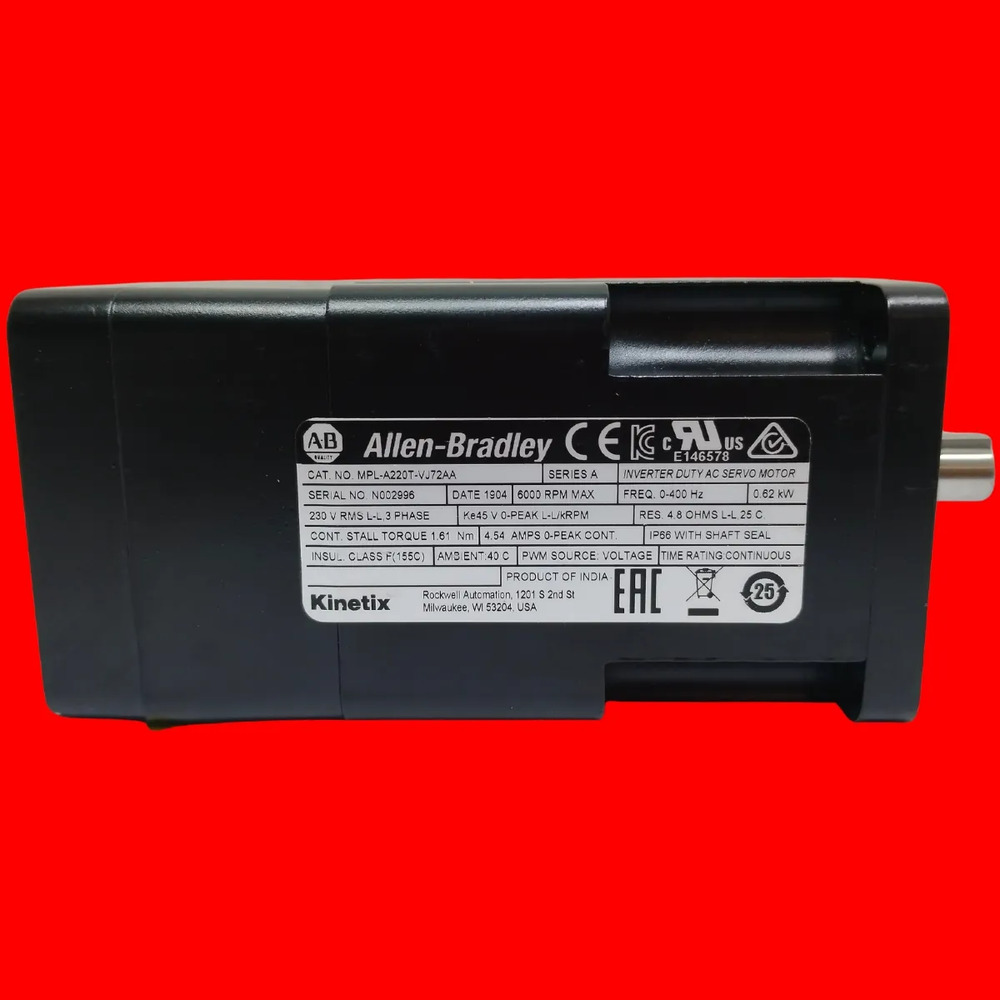 Allen Bradley Mpl-a220t-vj72aa Servomotor - Imagen 4
