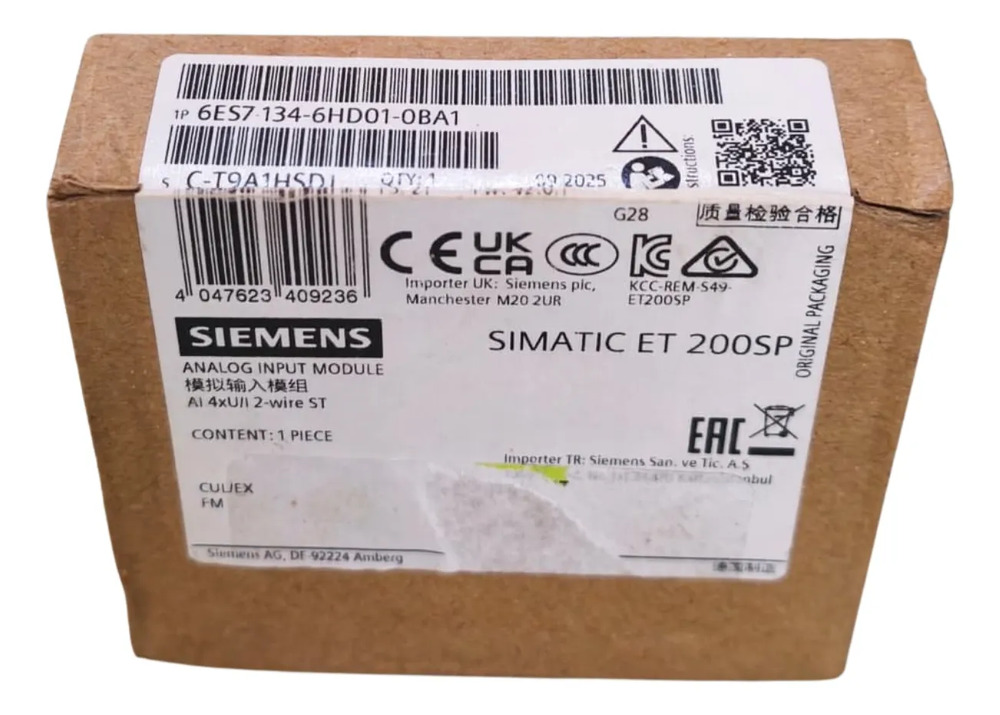 6es7 134-6hd01-0ba1 Siemens Modulo Entrada Analogica