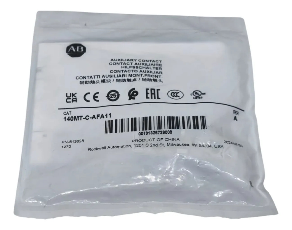 Allen Bradley 140mt-c-afa11 Contacto Auxiliar
