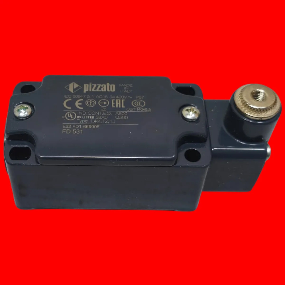 Pizzato Fd-531 Interruptor De Posicion Azul Acero - Imagen 3