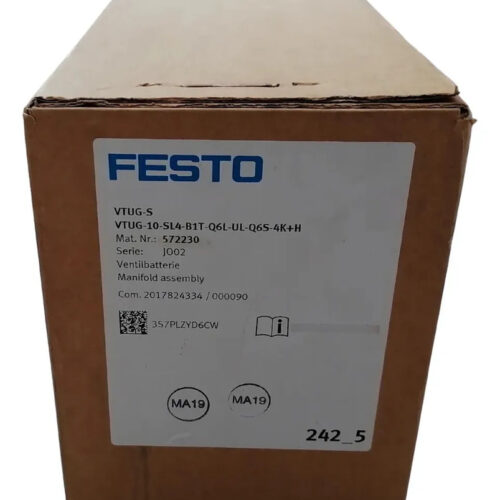Festo Vtug-10-sl4-b1t-q6l-ul-q6s-4k+h Manifold 572230