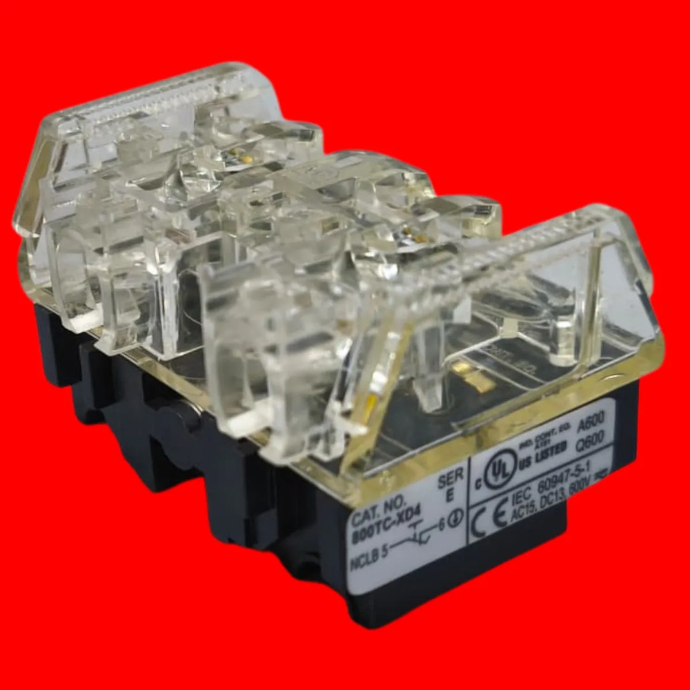 800t-xd4 Allen-bradley Block De Contacto 1nc Negro - Imagen 4