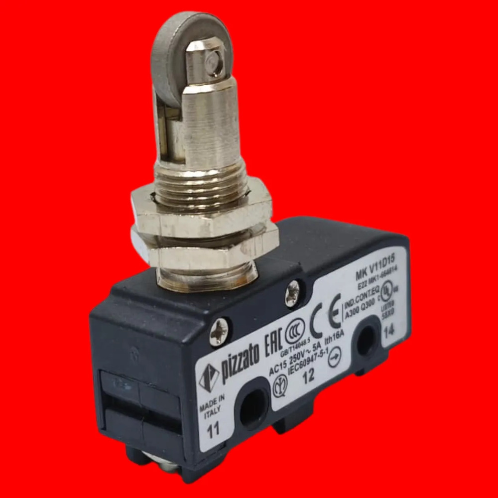Pizzato Mk V11d15 Microswitch Caja Con 10 Piezas Negro - Imagen 2