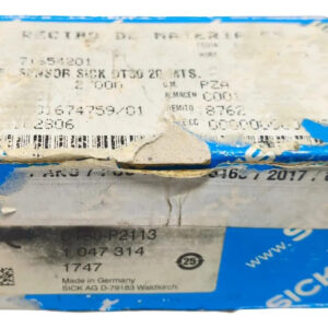 Dt50-p2113 Sick Distance Sensor 10-30vdc