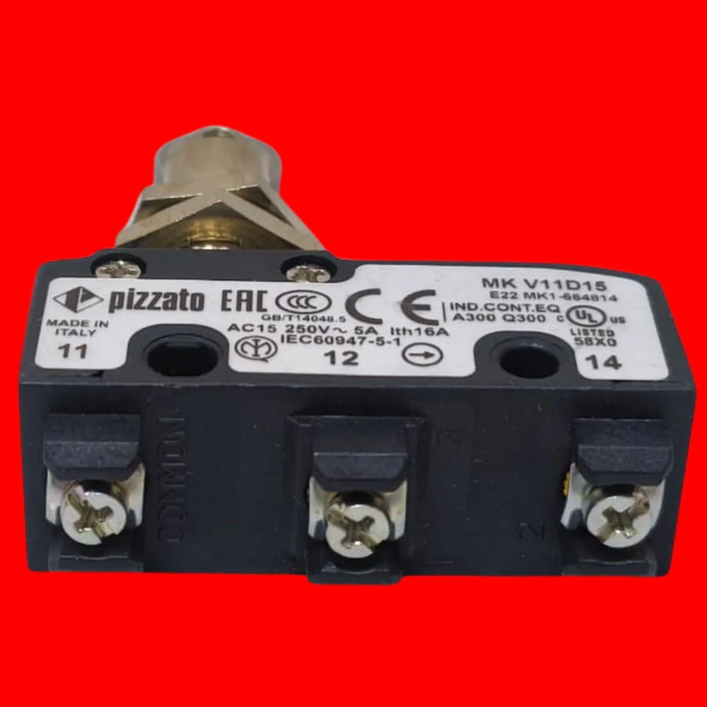 Pizzato Mk V11d15 Microswitch Caja Con 10 Piezas Negro - Imagen 5