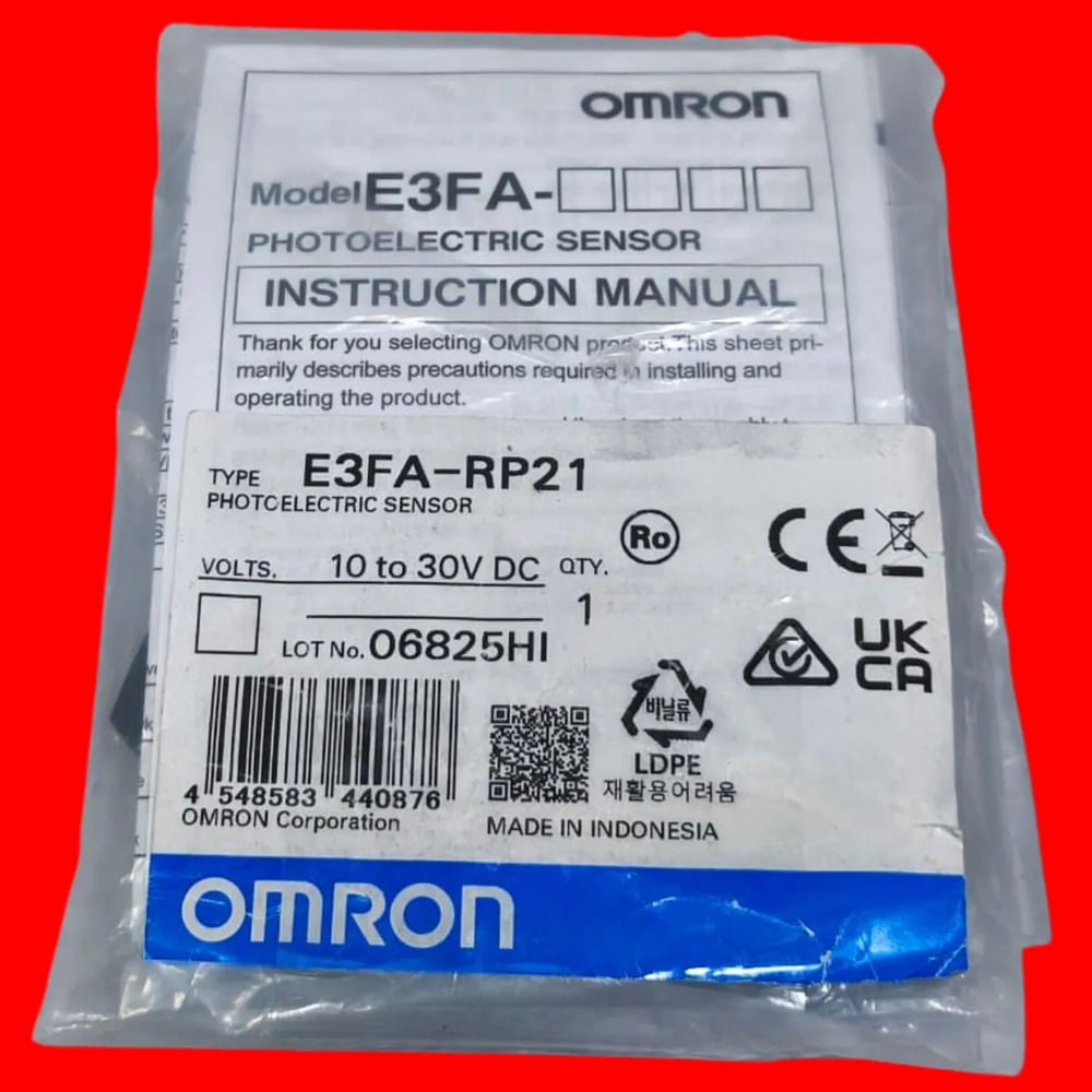 E3fa-rp21 Omron Sensor Fotoelectrico Cilindrico Pnp 10-30vdc - Imagen 3