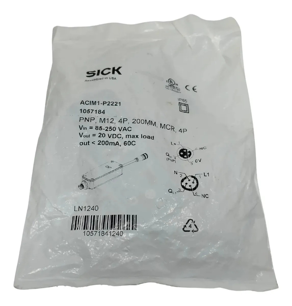 Sick Acim1-p2221 Fuente De Alimentación Industrial