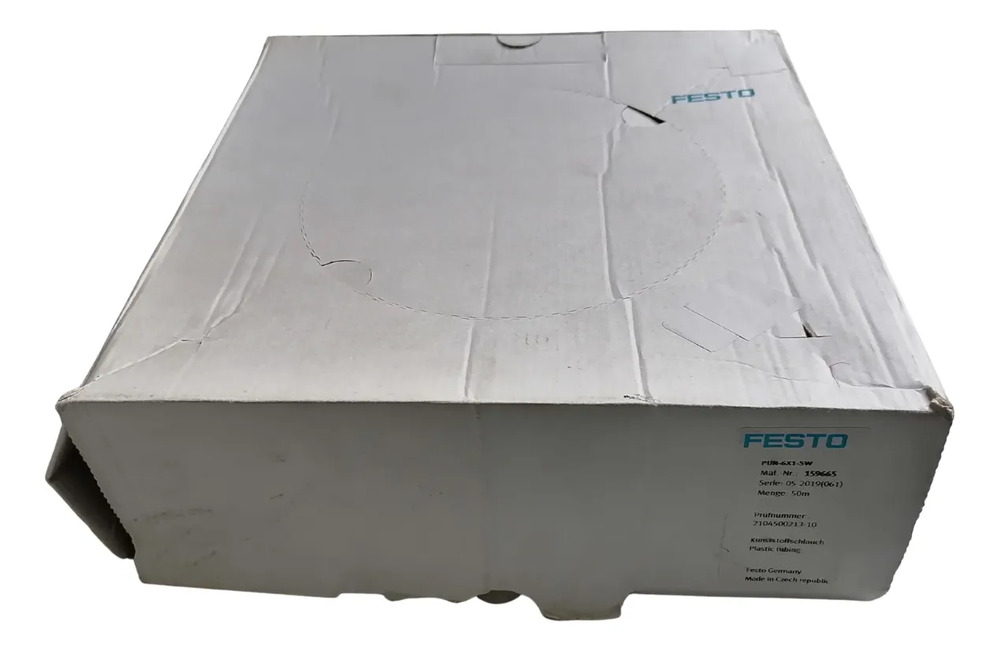Manguera Festo Pun-6x1-sw 159665 Negro