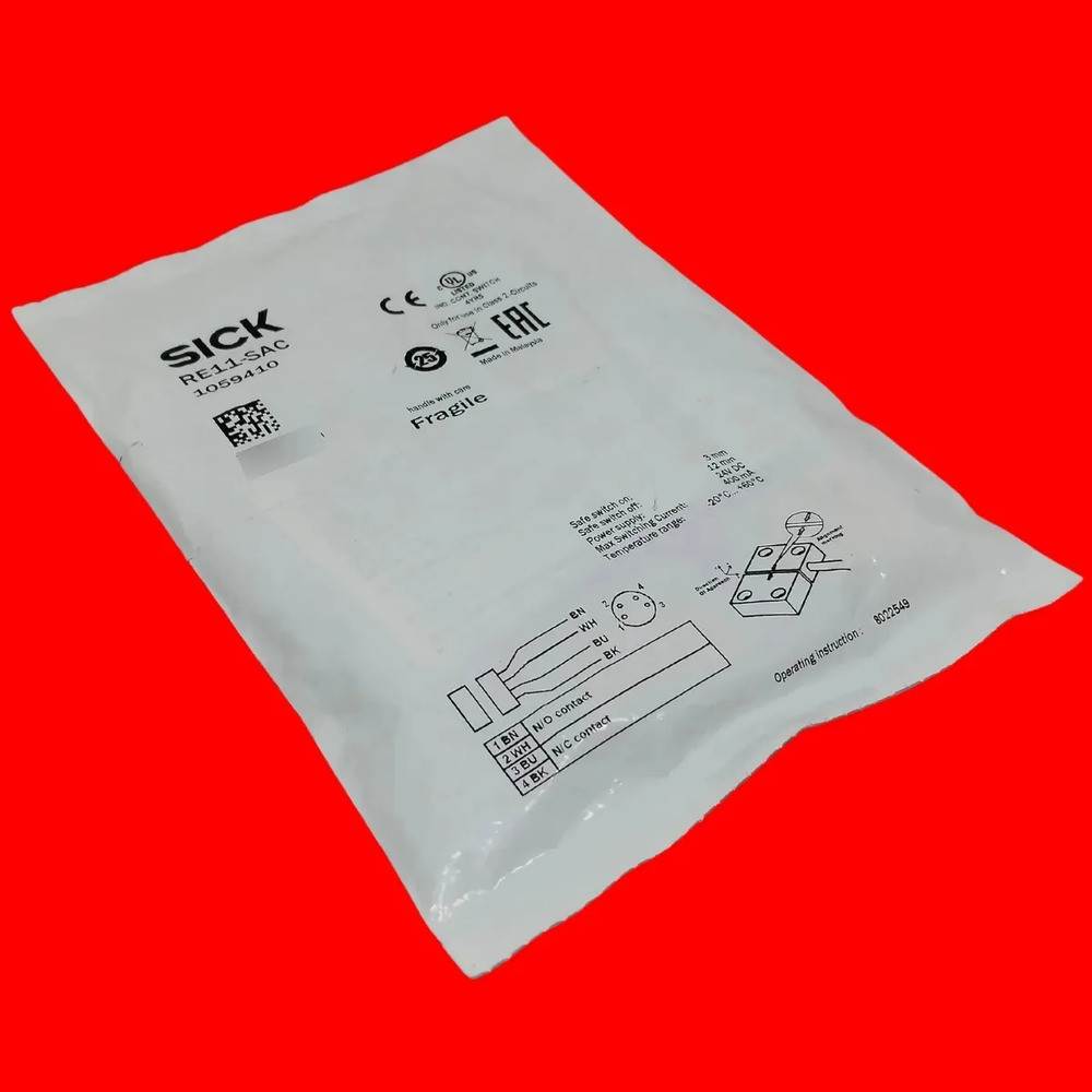 Sick Re11-sac Interruptor De Seguridadmagnético Sin Contacto Amarillo - Imagen 2