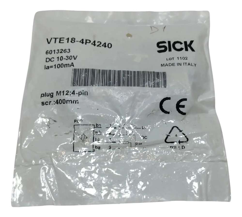 Sick Vte18-4p4240 Sensor Fotoelectrico