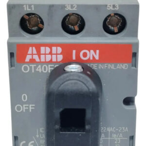 Abb Ot40f3 Interruptor Seccionador Tripolar (3 Polos)