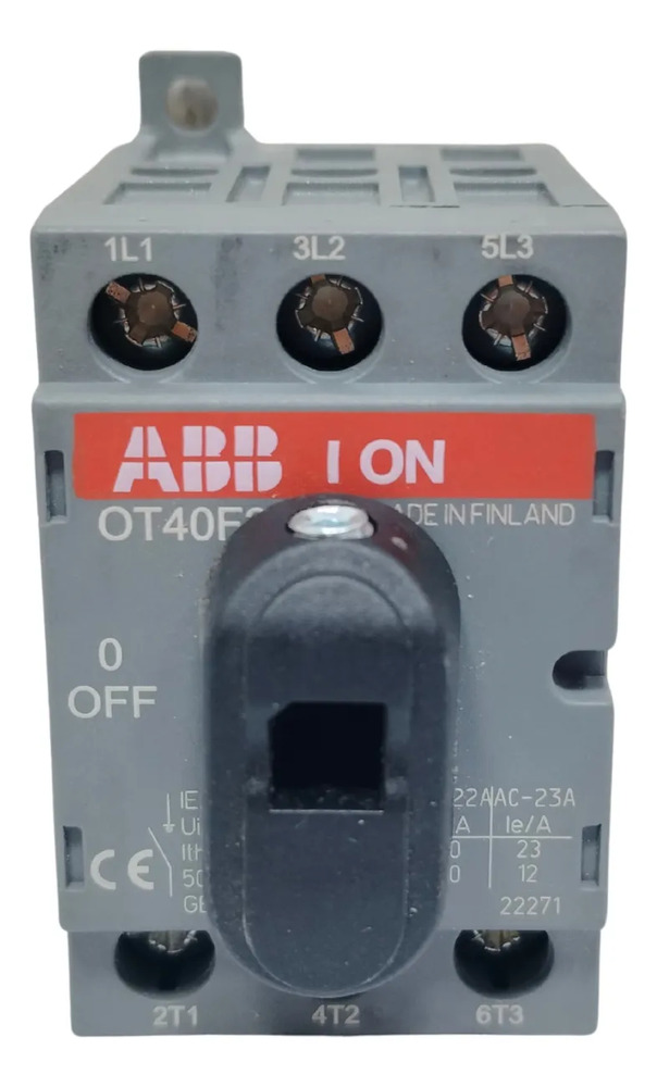 Abb Ot40f3 Interruptor Seccionador Tripolar (3 Polos)