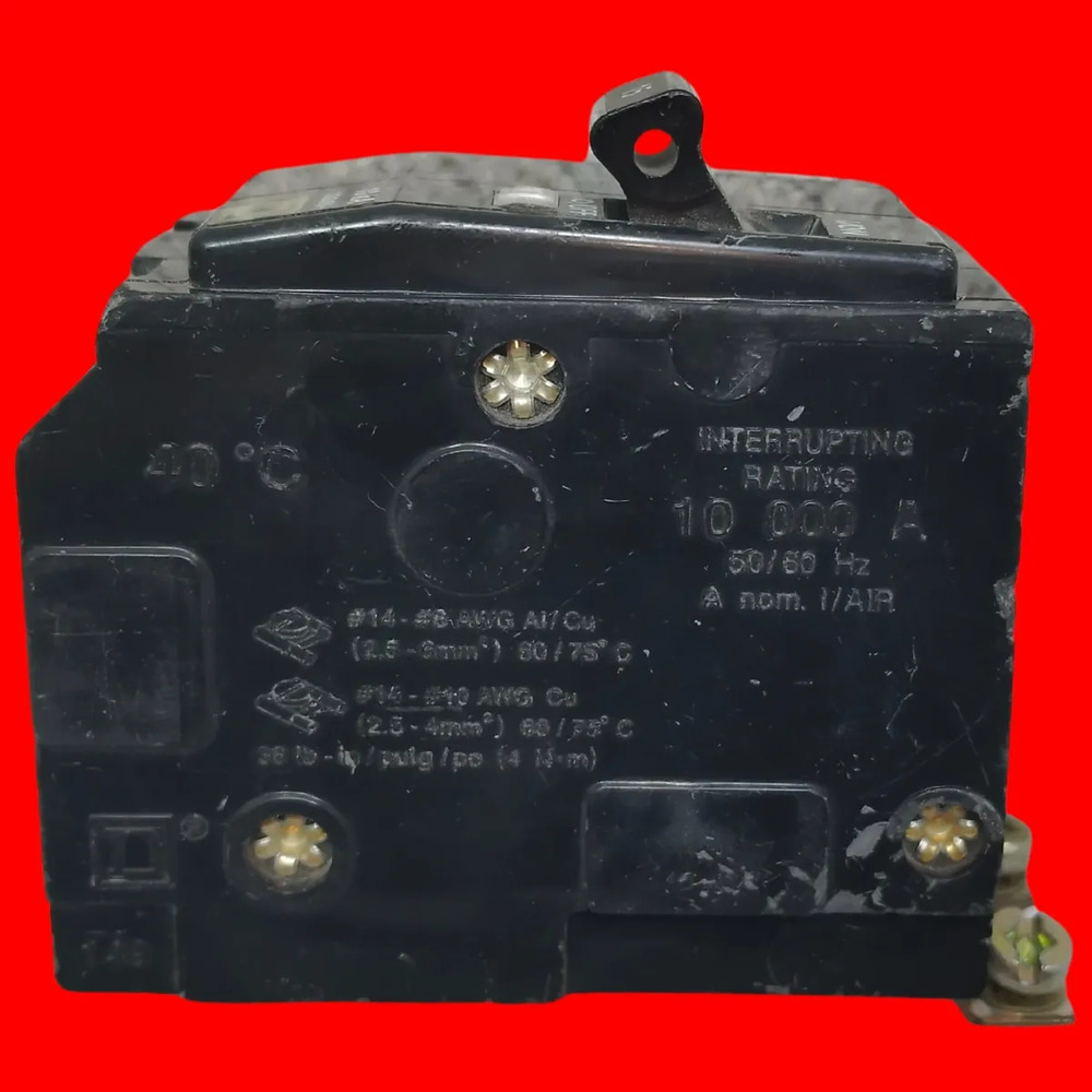Square D 15 Disyuntor Ab-6068 2 Polos - Imagen 2