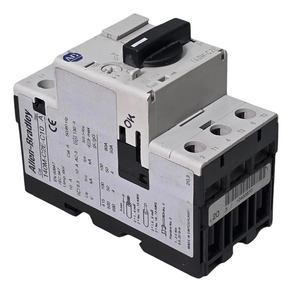Allen-bradley 140m-c2e-c10 Guardamotor Ser A 50/60 Hz - Imagen 2
