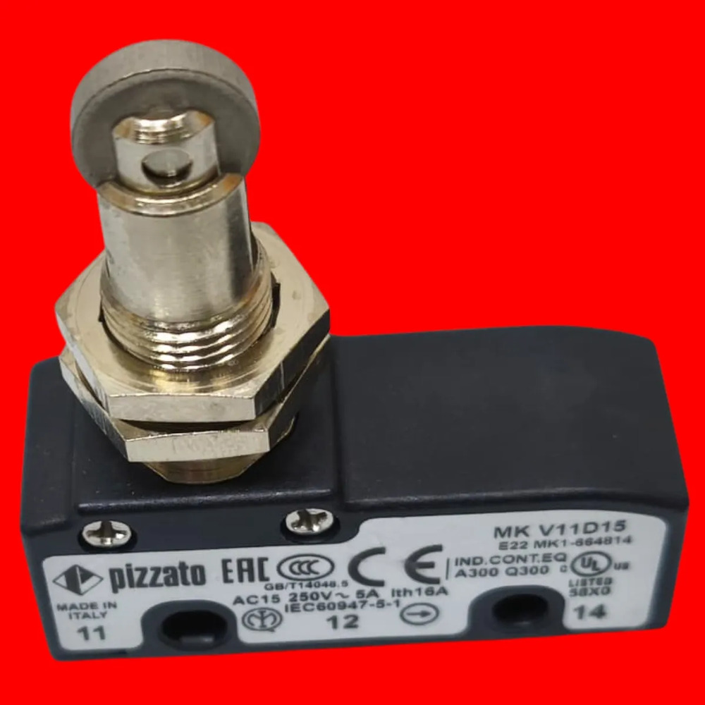 Pizzato Mk V11d15 Microswitch Caja Con 10 Piezas Negro - Imagen 3
