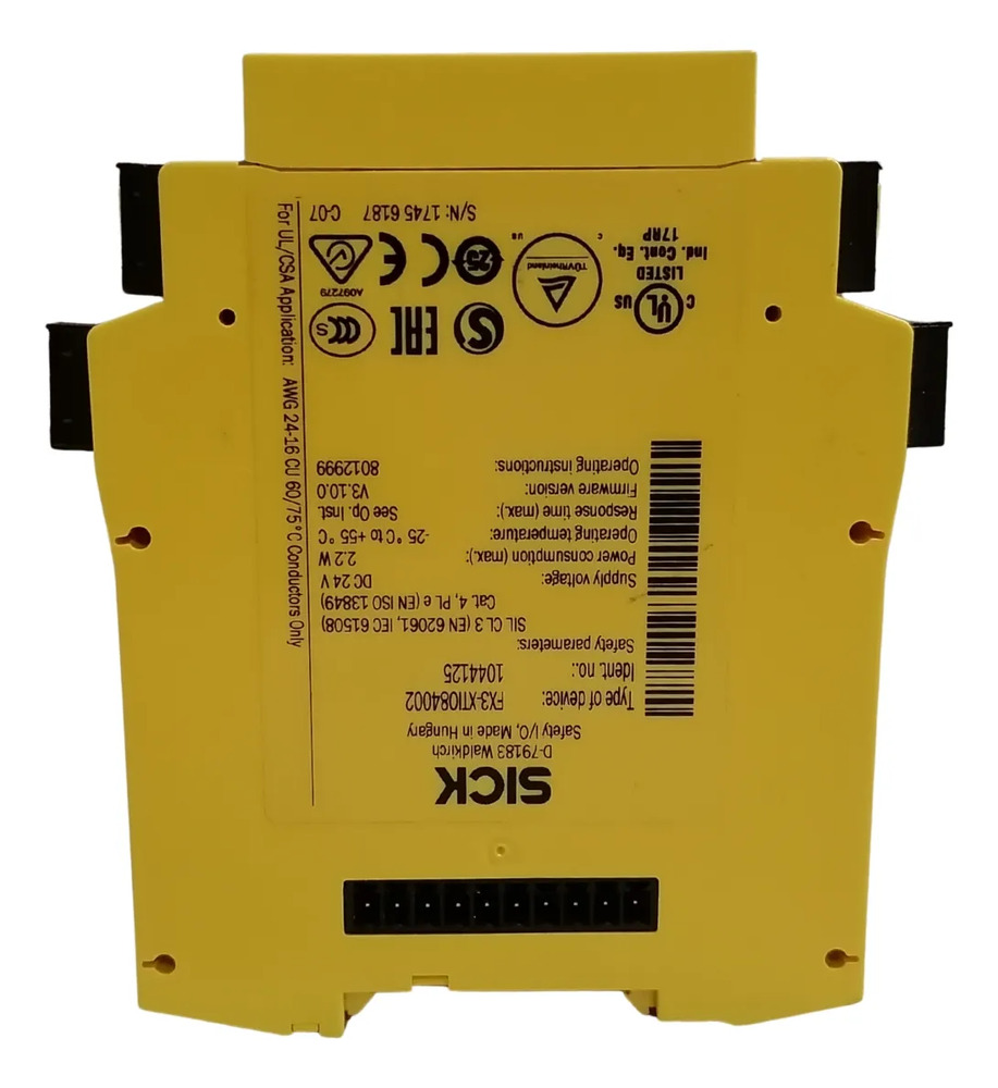 Sick Fx3-xti084002 Flexi Soft Safety