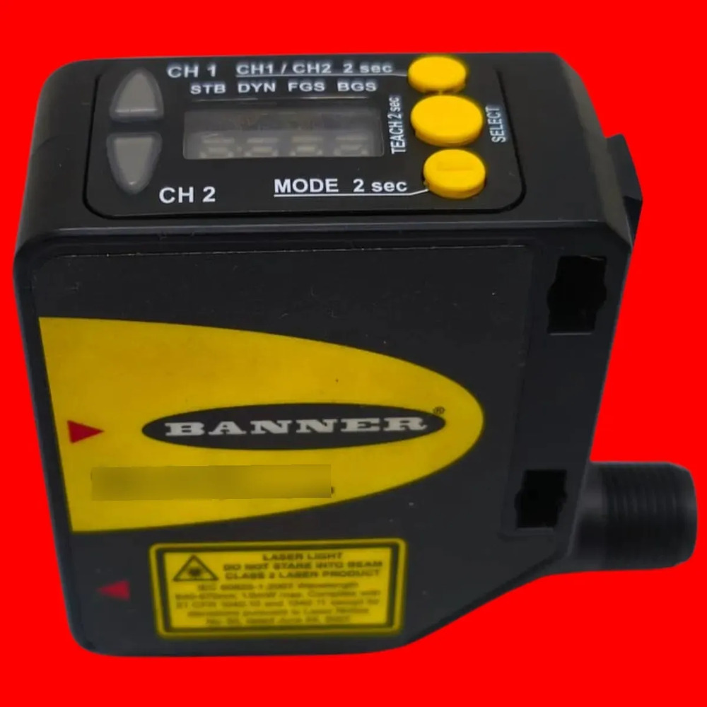 Q5xklaf2000-q8 Banner Photoelectric Laser Sensor Pnp/npn - Imagen 3