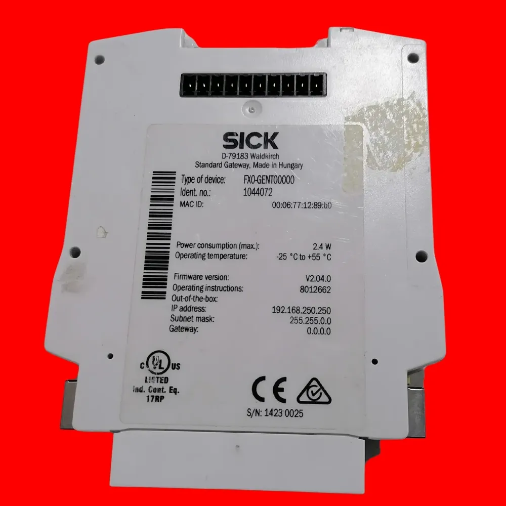 Sick Fx0-gent00000 Relevador Safety 1044072 - Imagen 2