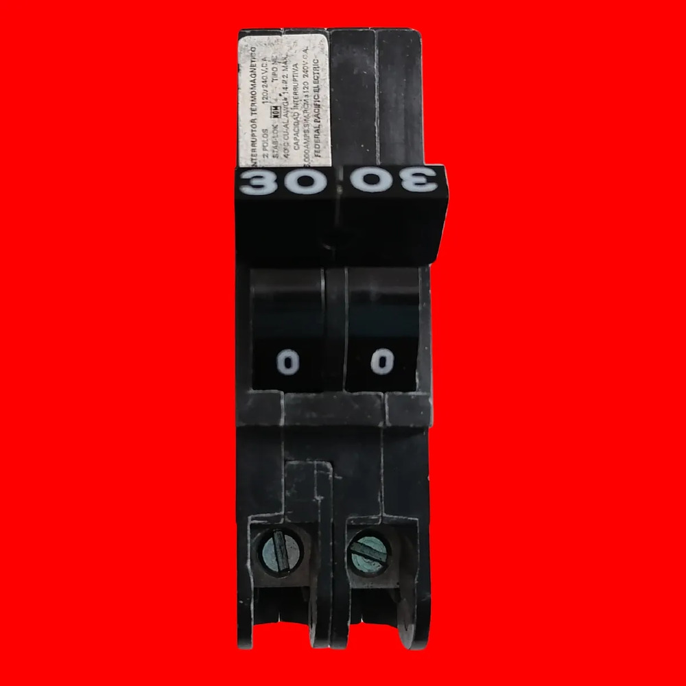 Federal Pacific 30-30 Interruptor Termomagnetico - Imagen 5