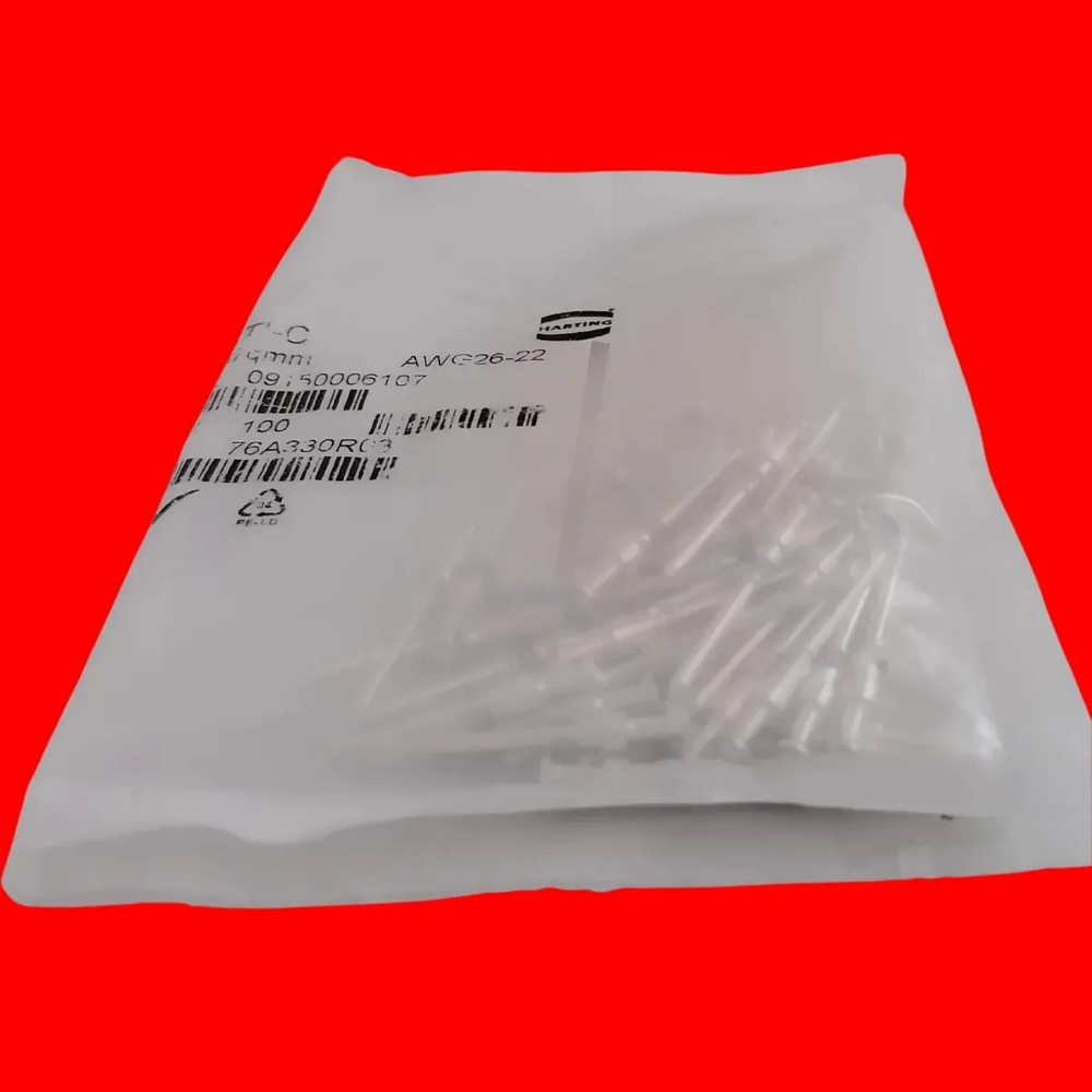 Harting Awg26-22 Pines Macho Para Conector Industrial 60 Pz - Imagen 3