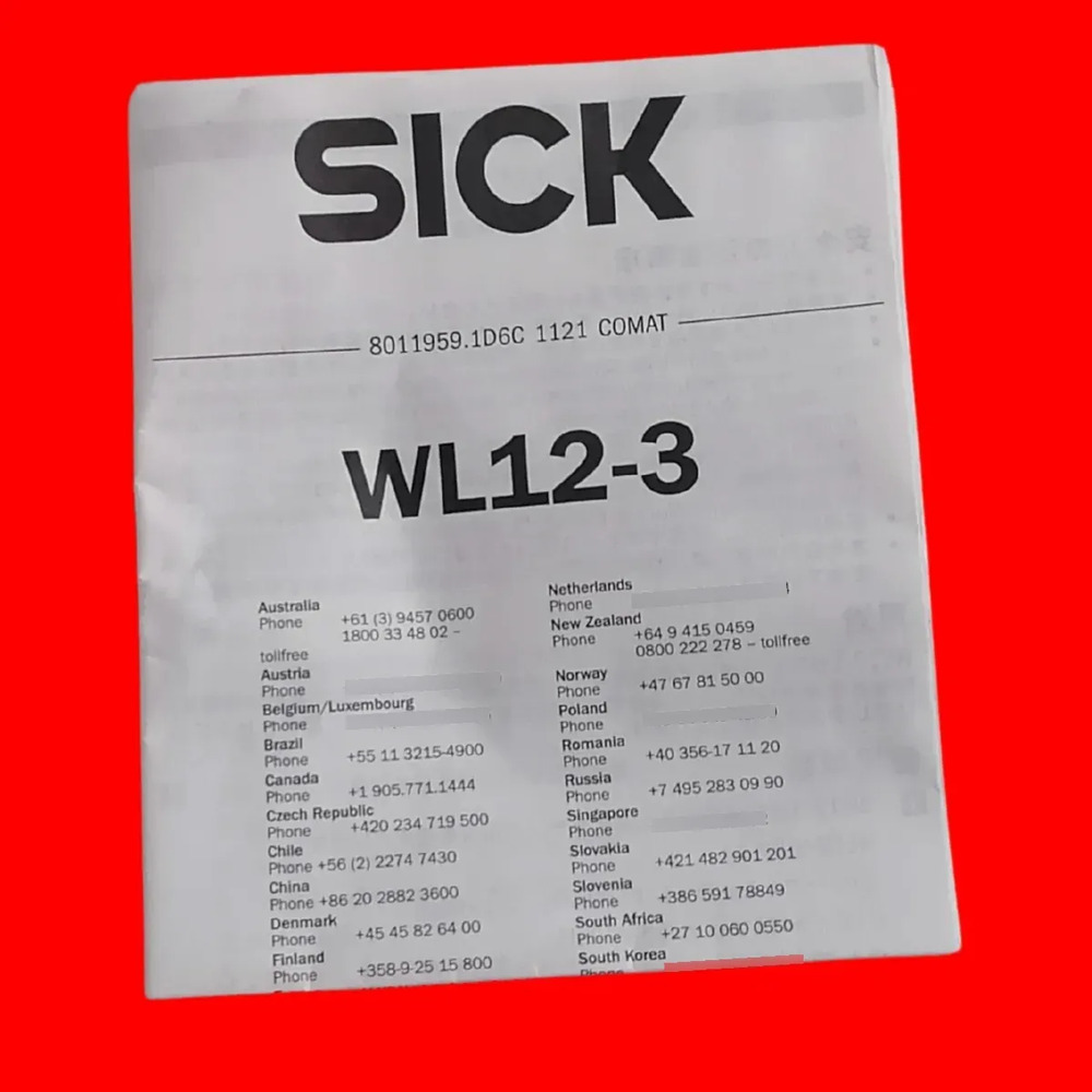 Sick 2027180 Mica Para Escaner Fronts Cheibe Ersatzteil - Imagen 8
