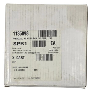 Dayton Ventilador Axial Ac, 105 Cfm, 115v, 4wt47 12 Cm Negro 5